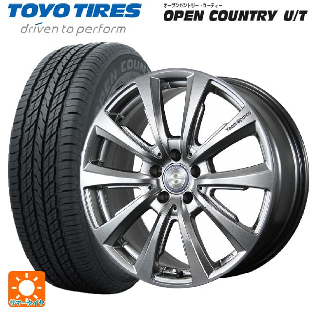 ミニ カントリーマン(U25)用 225/55R18 98V トーヨー オープンカントリー UT トピー チームスパルコ ヴァローザ バージョン02 MG 新品サマータイヤホイール 4本セット