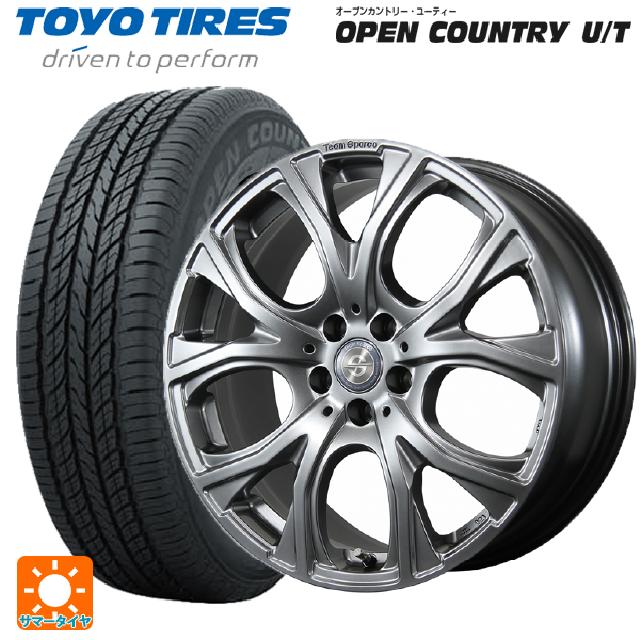 ジープ グランドチェロキー(WK)用 265/60R18 110H トーヨー オープンカントリー UT チームスパルコ ヴェネージュ H/MG 新品サマータイヤホイール 4本セット