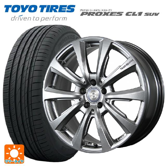 【6/15〜16限定 全品P5倍＆クーポン】ミニ カントリーマン(U25)用 225/55R18 98V トーヨー プロクセス CL1 SUV トピー チームスパルコ ヴァローザ バージョン02 MG 新品サマータイヤホイール 4本セット