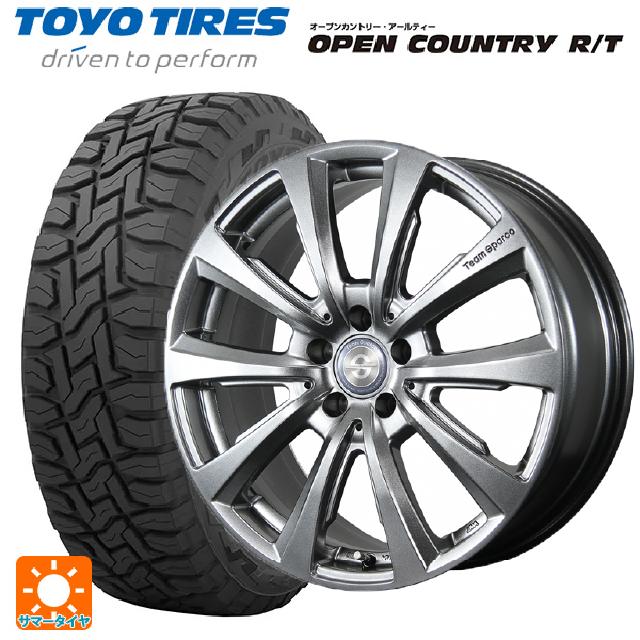 【6/11 1:59迄 全品ポイント5倍】ミニ カントリーマン(U25)用 225/55R18 98Q トーヨー オープンカントリー RT ブラックレター トピー チームスパルコ ヴァローザ バージョン02 MG 新品サマータイヤホイール 4本セット
