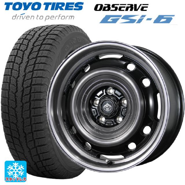 225/65R17 102Q トーヨー オブザーブ GSI-6 トピー ランドフット XFG SC/P 17-7J 国産車用 スタッドレスタイヤホイール4本セット