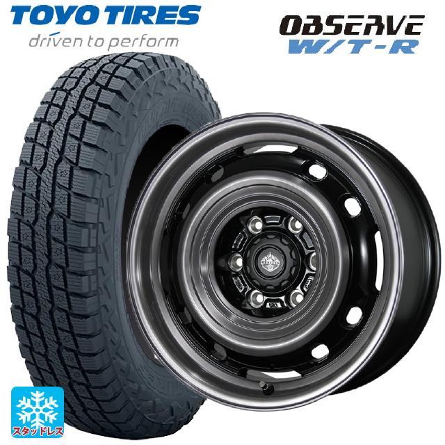 215/65R16 109/107Q トーヨー オブザーブ W/T-R トピー ランドフット XFG SC/P 16-6.5J 国産車用 スタッドレスタイヤホイール4本セット