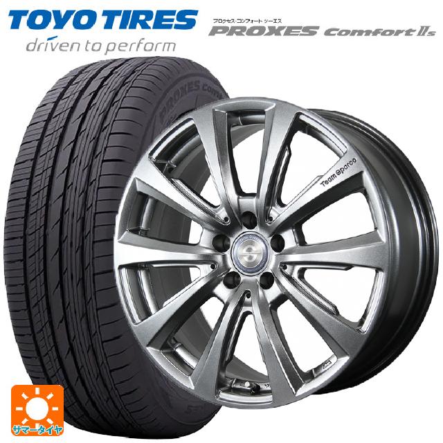 【6/15〜16限定 全品P5倍＆クーポン】ミニ カントリーマン(U25)用 225/55R18 98V トーヨー プロクセス　コンフォート2S トピー チームスパルコ ヴァローザ バージョン02 MG 新品サマータイヤホイール 4本セット