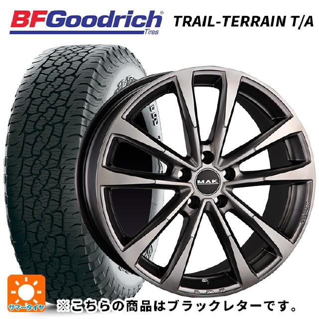 【5/25限定抽選で100％ポイントバック】アウディ A6(F2D)用 225/60R17 99H BFグッドリッチ トレイルテレーン T/A ブラックレター 正規品 マック マイン Mチタン 新品サマータイヤホイール 4本セット