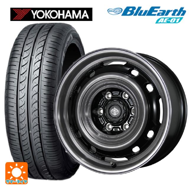 【最大3万円OFFクーポン 5/16 1:59迄】165/55R14 72V ヨコハマ ブルーアース AE01 トピー ランドフット XFG GB/P 14-4.5J 国産車用 サマータイヤホイール4本セット