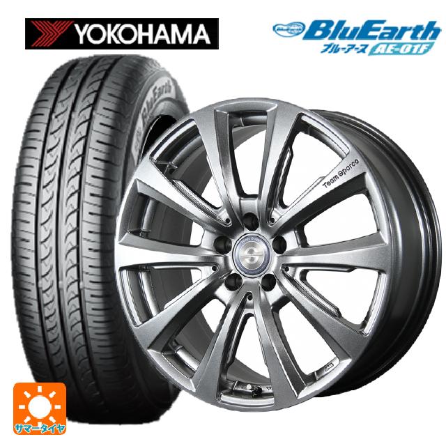 ミニ ミニクーパー(ガソリン車)(F66)用 195/55R16 87V ヨコハマ ブルーアース AE01F トピー チームスパルコ ヴァローザ バージョン02 # MG 新品サマータイヤホイール 4本セット