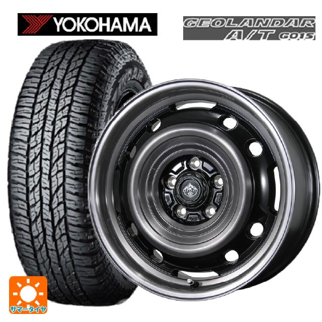 215/70R16 100H ヨコハマ ジオランダー A/T G015 ブラックレター 正規品 トピー ランドフット XFG SC/P 16-7J 国産車用 サマータイヤホイール4本セット