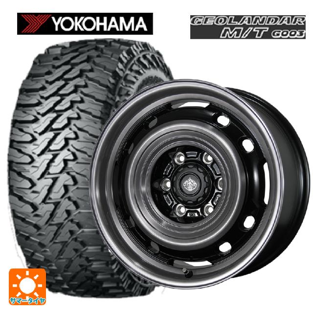 2024年製 145/80R12 80/78N ヨコハマ ジオランダー M/T G003 トピー ランドフット XFG GB/P 12-3.5J 国産車用 サマータイヤホイール4本セット