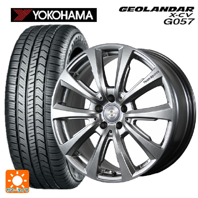 フォルクスワーゲン ID4()用 235/55R19 105W XL ヨコハマ ジオランダー X-CV G057 正規品 トピー チームスパルコ ヴァローザ バージョン02 MG 新品サマータイヤホイール 4本セット