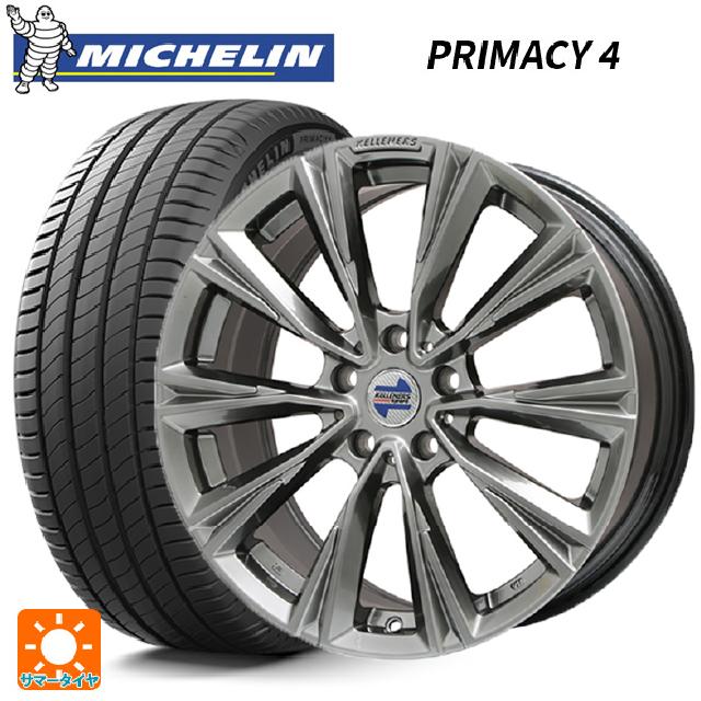 【6/15〜16限定 全品P5倍＆クーポン】ミニ ミニクロスオーバー(F60)用 225/50R18 95V ミシュラン 正規品 プライマシー4 # ケレナーズ エックスライン クロームハイパーブラック 新品サマータイヤホイール 4本セット
