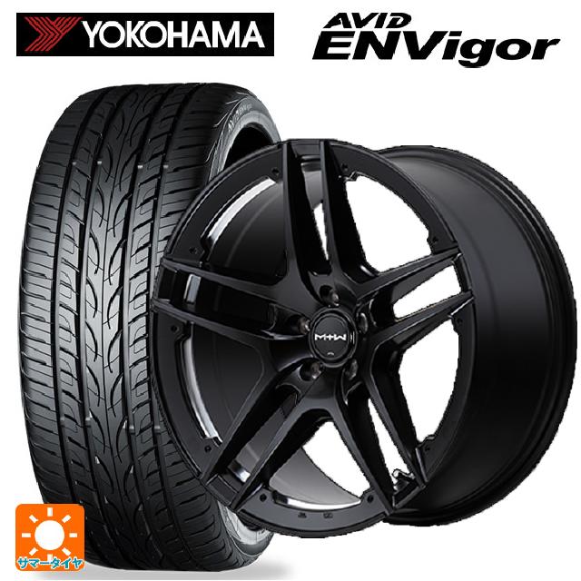 235/55R19 105W ヨコハマ エービット エンビガー S321 エムアイディー MTW TW025 SBK 19-7.5J 国産車用 サマータイヤホイール4本セット