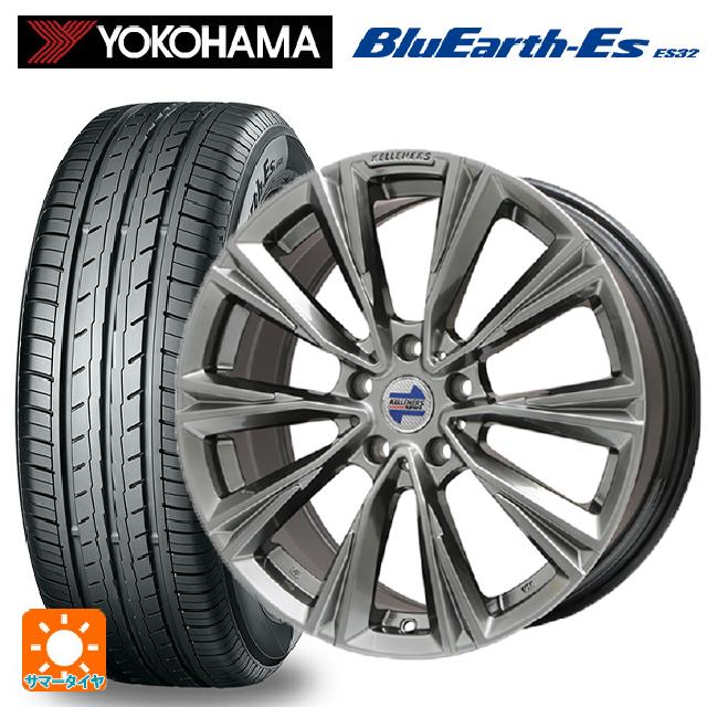 【6/11 1:59迄 全品ポイント5倍】ミニ ミニクロスオーバー(F60)用 225/50R18 95V ヨコハマ ブルーアースEs ES32 # ケレナーズ エックスライン クロームハイパーブラック 新品サマータイヤホイール 4本セット
