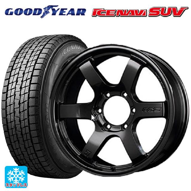 2025年製 265/60R18 110Q グッドイヤー アイスナビ SUV # レイズ グラムライツ 57DRX AXZ 18-9J 国産車用 スタッドレスタイヤホイール4本セット