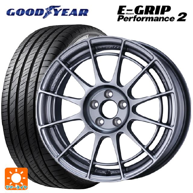 215/50R17 95W グッドイヤー エフィシェントグリップ パフォーマンス2 エンケイ レーシングレボリューション NT03RR For GR86 / BRZ Cup（NTR1775445100HS） HS 17-7.5J 国産車用 サマータイヤホイール4本セット