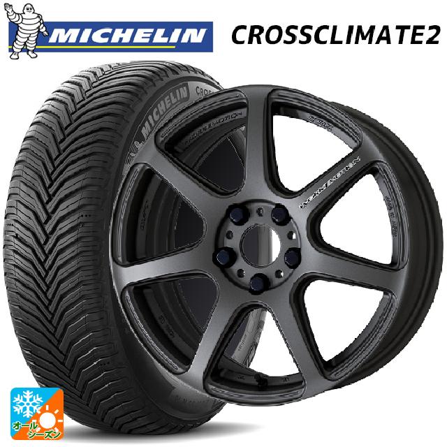 スバル レヴォーグ(VN系)用 215/50R17 95W XL ミシュラン 正規品 クロスクライメイト2 エモーション T7R MGM 新品オールシーズンタイヤホイール 4本セット