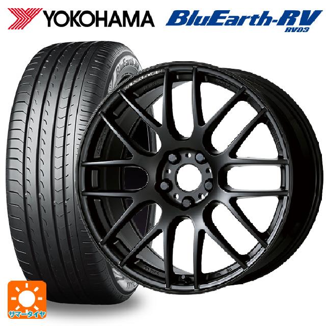 ホンダ ZR-V(RZ4)用 215/60R17 96H ヨコハマ ブルーアース RV03 エモーション M8R MBL 新品サマータイヤホイール 4本セット