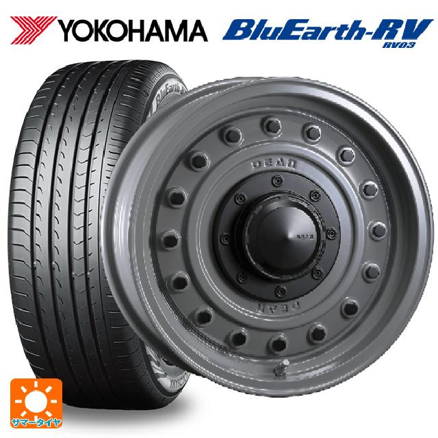 【6/15〜16限定 全品P5倍＆クーポン】ルノー カングー(KFK系)用 205/60R16 96H ヨコハマ ブルーアース RV03 # クリムソン ディーン コロラド スティールグレー 新品サマータイヤホイール 4本セット