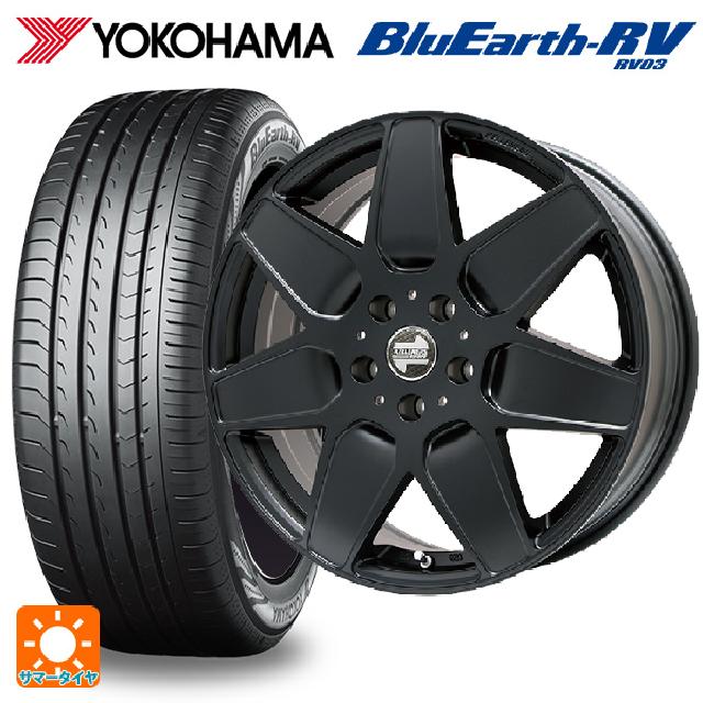 ミニ ミニクロスオーバー(F60)用 225/50R18 95V ヨコハマ ブルーアース RV03 # ケレナーズ エムセブン マットブラック 新品サマータイヤホイール 4本セット