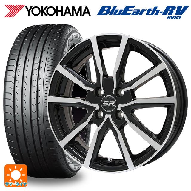 【最大3万円OFFクーポン 5/16 1:59迄】215/50R17 95V XL ヨコハマ ブルーアース RV03 共豊 スマック グレイブ BP 17-7J 国産車用 サマータイヤホイール4本セット