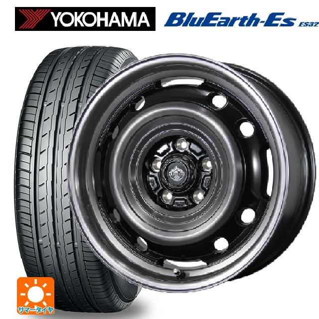 215/50R17 95V ヨコハマ ブルーアースEs ES32 トピー ランドフット XFG SC/P 17-7J 国産車用 サマータイヤホイール4本セット