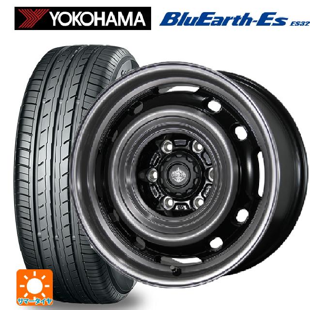 【6/15〜16限定 全品P5倍＆クーポン】165/50R15 73V ヨコハマ ブルーアースEs ES32 # トピー ランドフット XFG GB/P 15-4.5J 国産車用 サマータイヤホイール4本セット