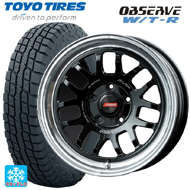 ジープ ラングラー(JL系)用 285/70R17 116Q トーヨー オブザーブ W/T-R A LAP(エーラップ) 07X BD 新品スタッドレスタイヤホイール 5本セット