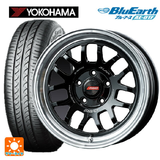 215/60R16 95H ヨコハマ ブルーアース AE01F レイズ A LAP(エーラップ) 07X BD 16-7J 国産車用 サマータイヤホイール4本セット