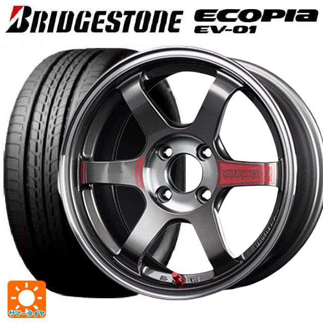 175/55R15 77V ブリヂストン エコピア EV-01 正規品 レイズ ボルクレーシング TE37 ソニックSL PG 15-5.5J 国産車用 サマータイヤホイール4本セット