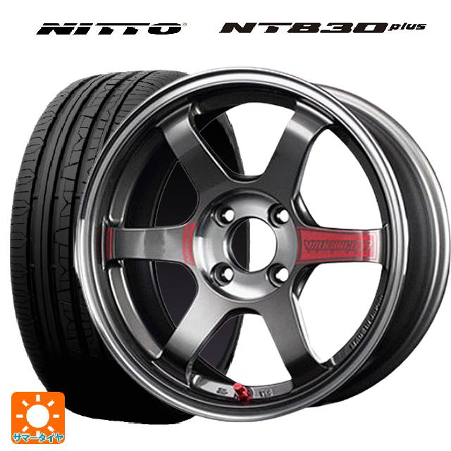 165/45R16 74W XL ニットー NT830 プラス レイズ ボルクレーシング TE37 ソニックSL PG 16-5.5J 国産車用 サマータイヤホイール4本セット