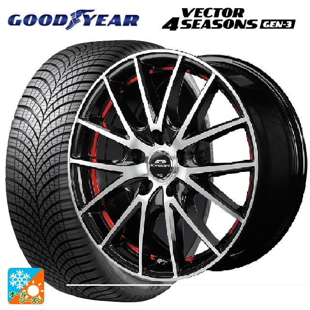 スバル クロストレック(5AA-GUE)用 225/55R18 102W XL グッドイヤー ベクター4シーズンズ ジェン3 エム..