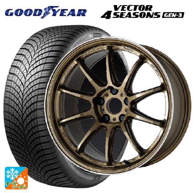 ホンダ ZR-V(RZ4)用 215/60R17 100V XL グッドイヤー ベクターフォーシーズンズ ジェン3 エモーション ZR10 HGLC 新品オールシーズンタイヤホイール 4本セット