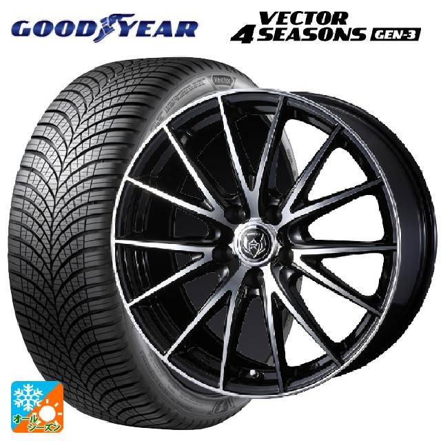 レクサス LM(TAWH15W)用 225/55R19 99V グッドイヤー ベクター4シーズンズ ジェン3 # ウェッズ ライツ..