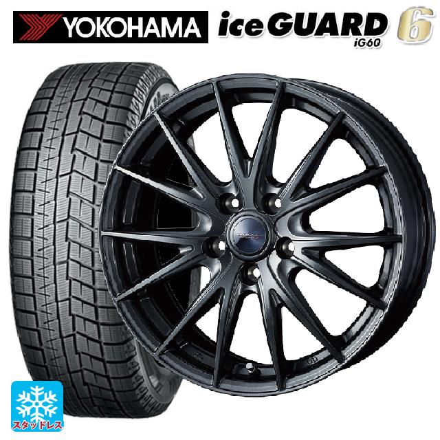 【5/20限定 最大3万円OFFクーポン】ホンダ ヴェゼル RV系 用 215/60R16 95Q ヨコハマ アイスガード6 IG60 # ヴェルバ スポルト2 ディープメタル2 新品スタッドレスタイヤホイール 4本セット