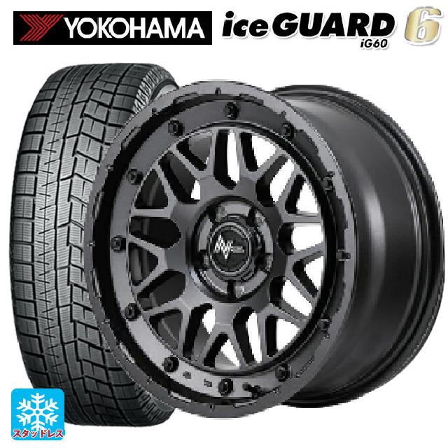 【6/20限定 全品P5倍＆クーポン】2024年製 215/65R16 98Q ヨコハマ アイスガード6(IG60) # エムアイディー ナイトロパワー M29 スティンガー # バレルブラック 16-7J 国産車用 スタッドレスタイヤホイール4本セット