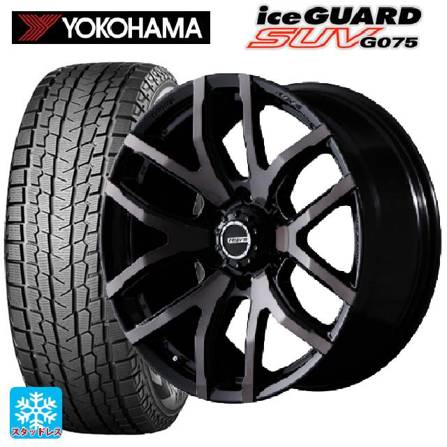 トヨタ ランドクルーザープラド(150系)用 285/70R17 121Q ヨコハマ アイスガードSUV G075 # チームデイトナ FDX-F6 KZ 新品スタッドレスタイヤホイール 4本セット