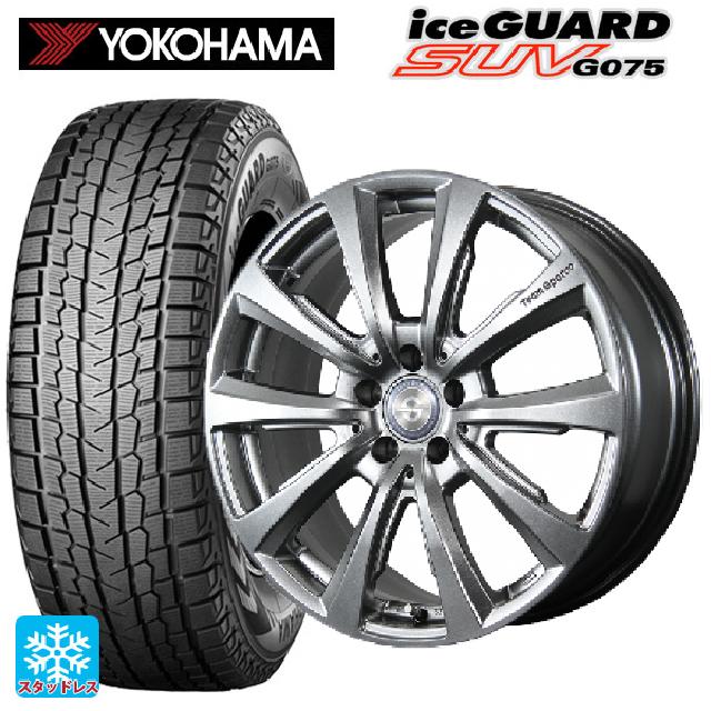 【6/15〜16限定 全品P5倍＆クーポン】ミニ カントリーマン(U25)用 225/55R18 98Q ヨコハマ アイスガードSUV G075 トピー チームスパルコ ヴァローザ バージョン02 MG 新品スタッドレスタイヤホイール 4本セット