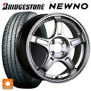 185/60R16 86H ブリヂストン ニューノ 正規品 # タナベ SSR GT X03 クロームシルバー 16-6.5J 国産車用 サマータイヤホイール4本セット