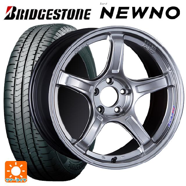 【5/9 20時〜 最大3万円OFFクーポン】215/45R18 93W XL ブリヂストン ニューノ 正規品 # タナベ SSR GT X03 クロムシルバー 18-7.5J 国産車用 サマータイヤホイール4本セット