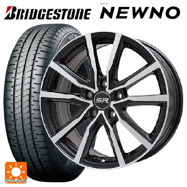 【5/9 20時〜 最大3万円OFFクーポン】205/60R16 92H ブリヂストン ニューノ 正規品 # エンケイ パフォーマンスライン PF06 マシニングブラック 16-6.5J 国産車用 サマータイヤホイール4本セット