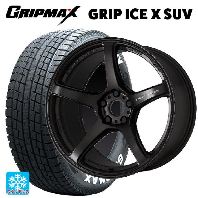 ホンダ ZR-V(RZ4)用 225/55R18 102H XL グリップマックス グリップアイスX SUV ホワイトレター ワーク エモーション T5R MGK 新品スタッドレスタイヤホイール 4本セット