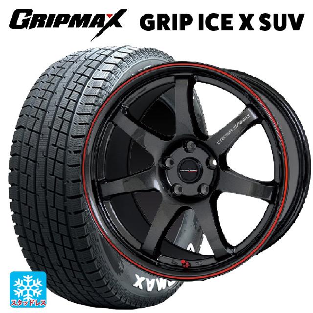 ホンダ ZR-V(RZ4)用 225/55R18 102H XL グリップマックス グリップアイスX SUV ホワイトレター ホットスタッフ クロススピード ハイパーエディション CR7 GGM&R 新品スタッドレスタイヤホイール 4本セット