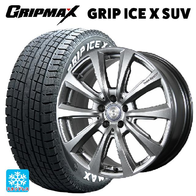 【6/15〜16限定 全品P5倍＆クーポン】ミニ カントリーマン(U25)用 225/55R18 102H XL グリップマックス グリップアイスX SUV ホワイトレター トピー チームスパルコ ヴァローザ バージョン02 MG 新品スタッドレスタイヤホイール 4本セット