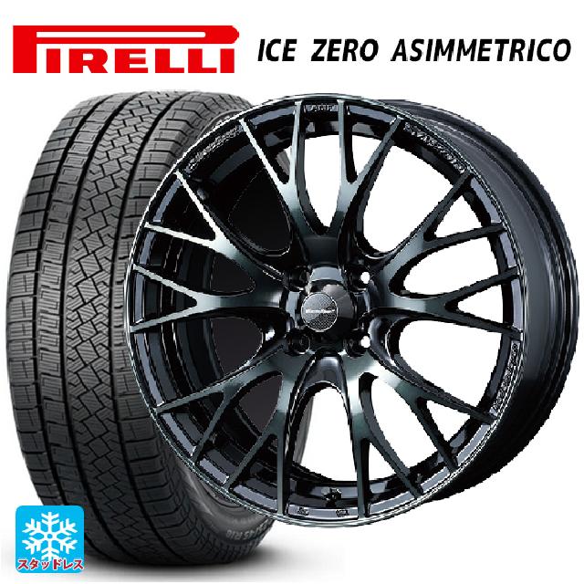 195/60R16 89H ピレリ アイスゼロ アシンメトリコ 正規品 ウェッズ ウェッズスポーツ SA20R WBC 16-6.5J 国産車用 スタッドレスタイヤホイール4本セット