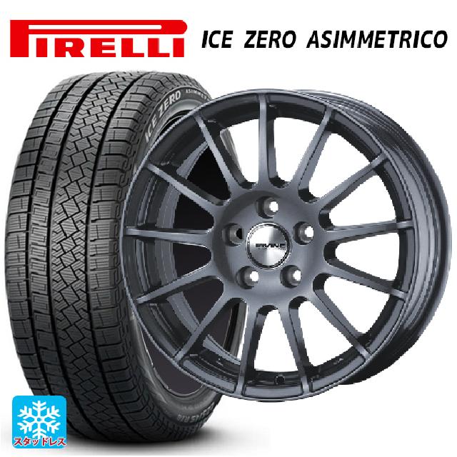 【最大3万円OFFクーポン 5/16 1:59迄】メルセデスベンツ Eクラス(W213)用 245/40R19 98H ピレリ ウインター アイスゼロ アシンメトリコ 正規品 アーヴィン F01 ガンメタリック 新品スタッドレスタイヤホイール 4本セット