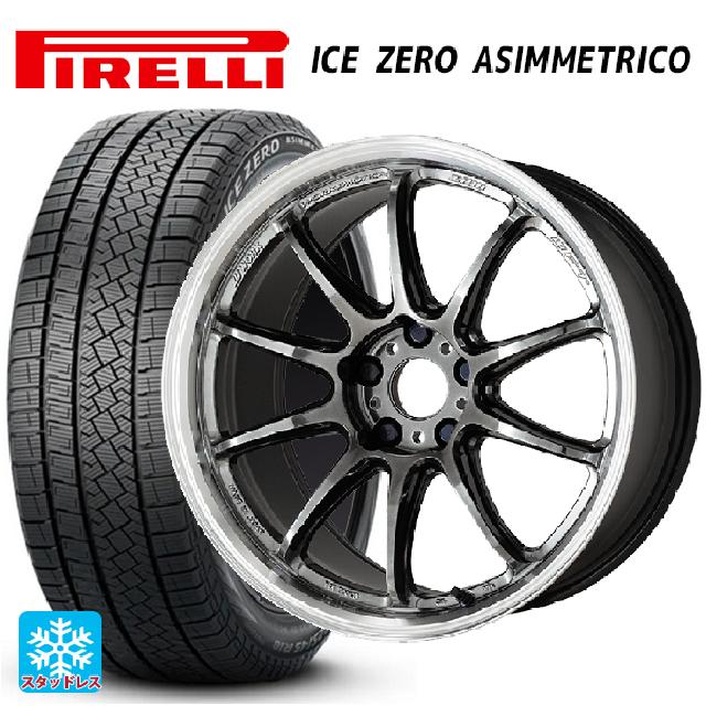 185/60R15 88H XL ピレリ アイスゼロ アシンメトリコ 正規品 ワーク エモーション ZR10 GTKRC 15-6J 国産車用 スタッドレスタイヤホイール4本セット