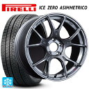 【10/27 10:59迄 全品P5倍&クーポン】225/40R18 92H XL ピレリ アイスゼロ アシンメトリコ 正規品 タナベ SSR GT X02 ダークシルバー 18-7.5J 国産車用 スタッドレスタイヤホイール4本セット