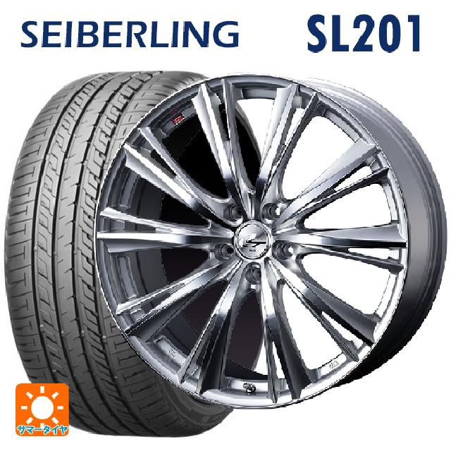 【最大3万円OFFクーポン 5/16 1:59迄】195/55R16 87V セイバーリング セイバーリング SL201(ブリヂストン工場生産） # ウェッズ レオニス WX HSMC 16-6.5J 国産車用 サマータイヤホイール4本セット