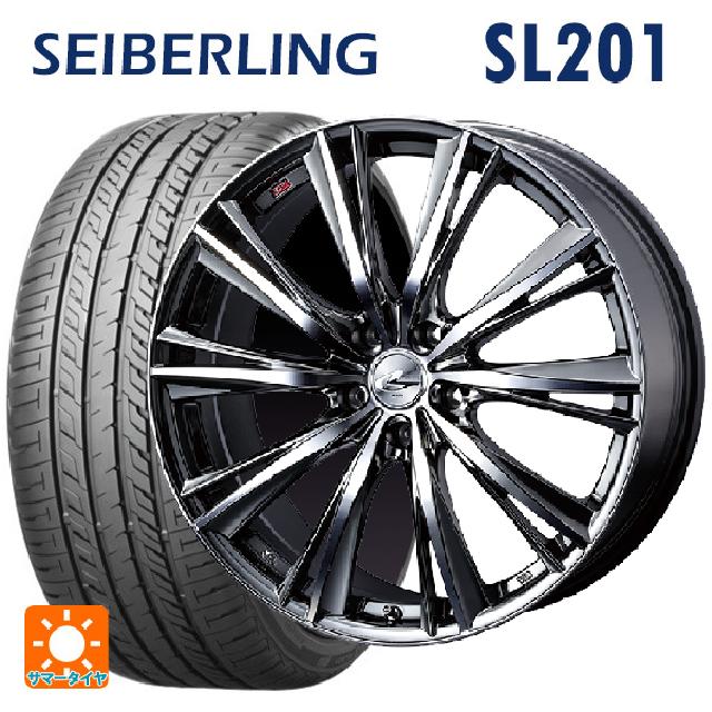 ホンダ ZR-V(RZ4)用 215/60R17 96H セイバーリング セイバーリング SL201(ブリヂストン工場生産） # レオニス WX BMCMC 新品サマータイヤホイール 4本セット