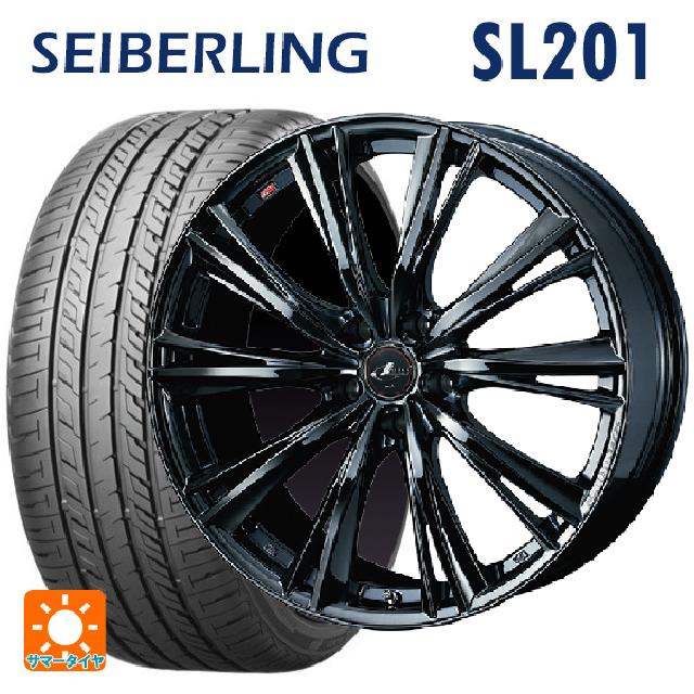 【最大3万円OFFクーポン 5/16 1:59迄】225/40R19 89W セイバーリング セイバーリング SL201(ブリヂストン工場生産） ウェッズ レオニス WX BMC1 19-8J 国産車用 サマータイヤホイール4本セット