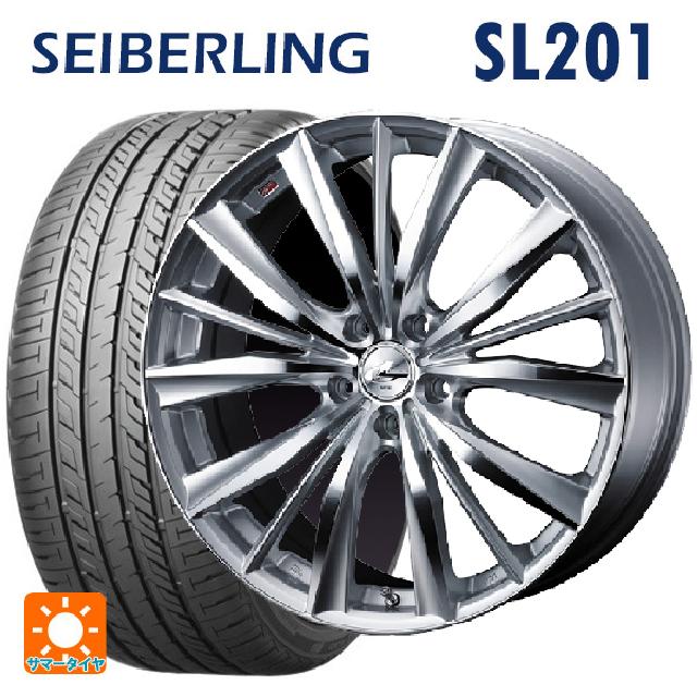195/55R15 85V セイバーリング セイバーリング SL201(ブリヂストン工場生産） ウェッズ レオニス VX HSMC 15-6J 国産車用 サマータイヤホイール4本セット